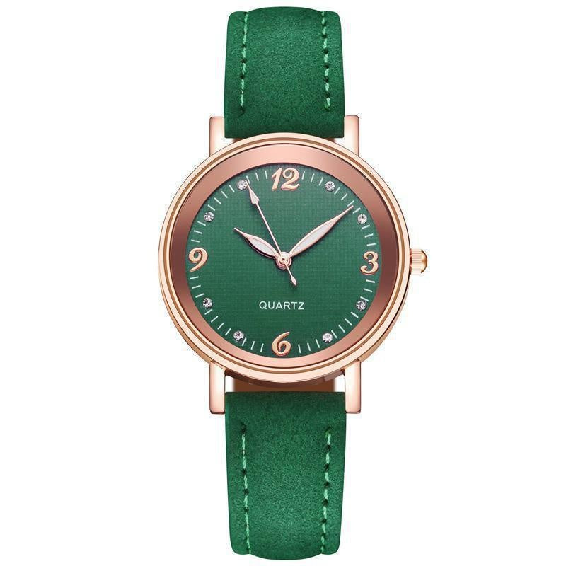 Soft Elegance – Women’s Leather Strap Watch with Bracelet-Inspired Design – Elegant Men's Accessory | Accessorio Uomo Elegante