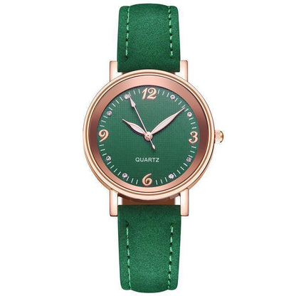 Soft Elegance – Women’s Leather Strap Watch with Bracelet-Inspired Design – Elegant Men's Accessory | Accessorio Uomo Elegante