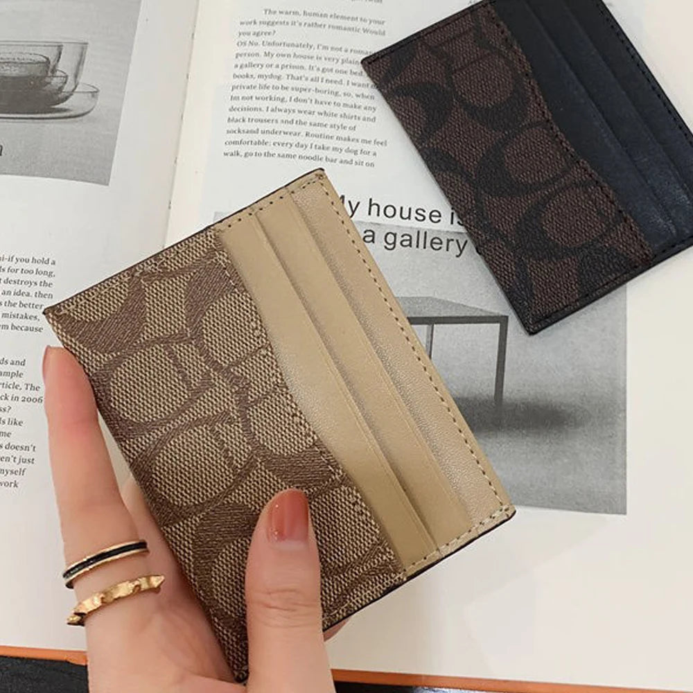 Luxury PU Leather Wallet Women Multifunction Card Holder – Elegant Men's Accessory | Accessorio Uomo Elegante