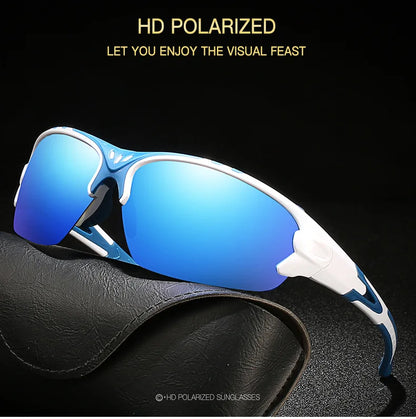 Polarized Sport Sunglasses – Outdoor Performance Gear – Elegant Men's Accessory | Accessorio Uomo Elegante