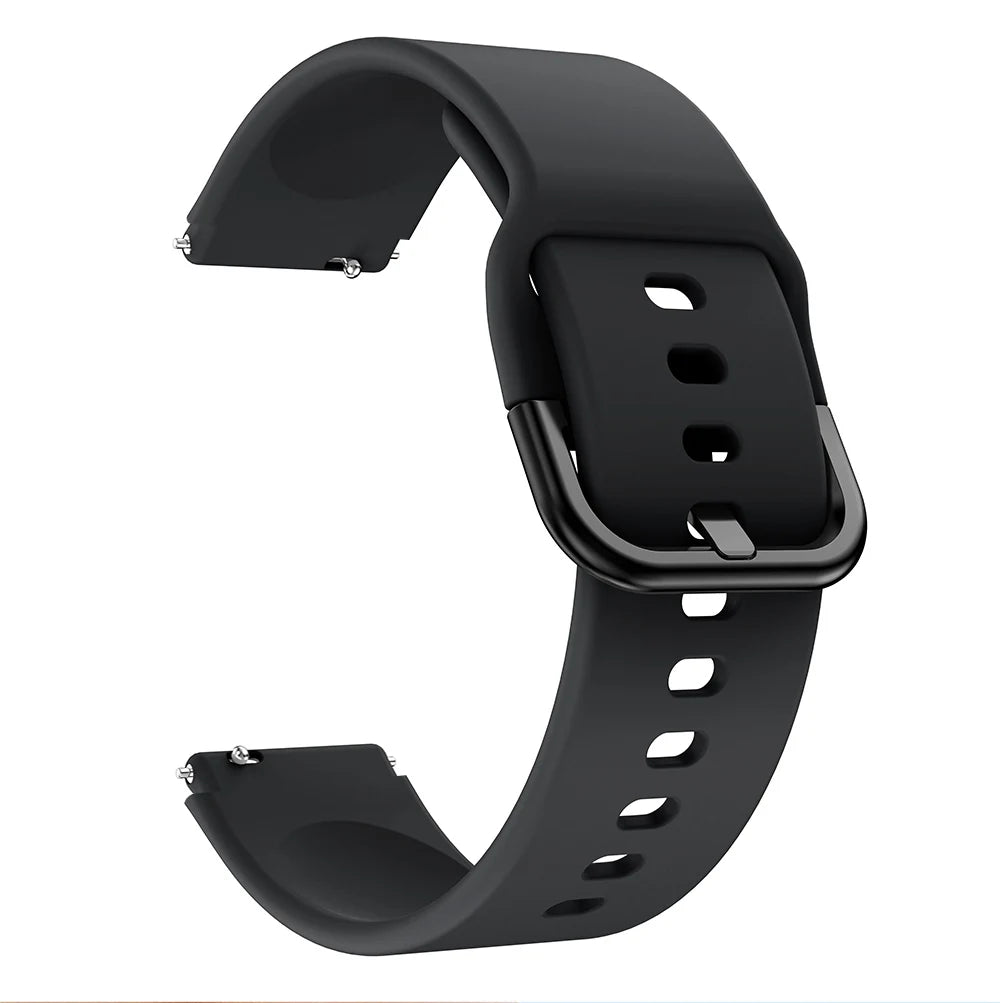 DRAVEN — Monochrome Silicone Strap – 20mm / 22mm Replacement Band for ICE Smart Watches