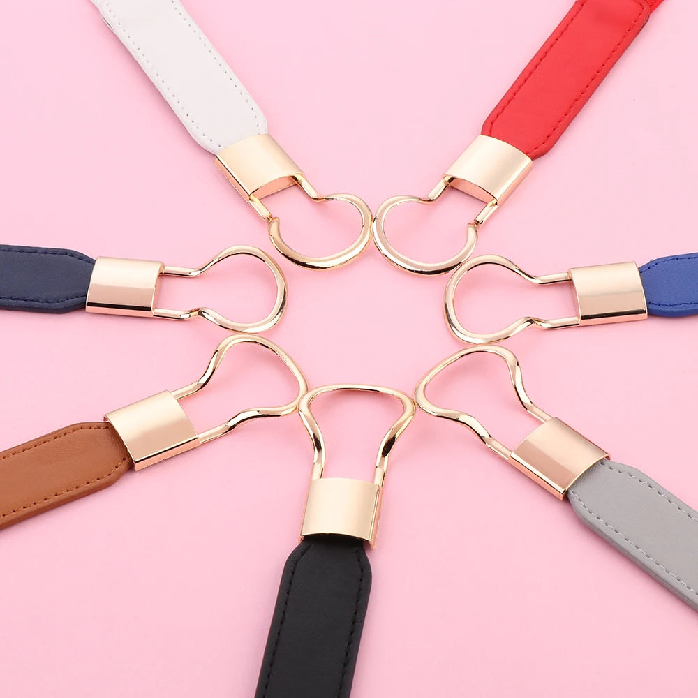 Elastic Leaf Belt Women Thin Elegant Waistban – Elegant Men's Accessory | Accessorio Uomo Elegante