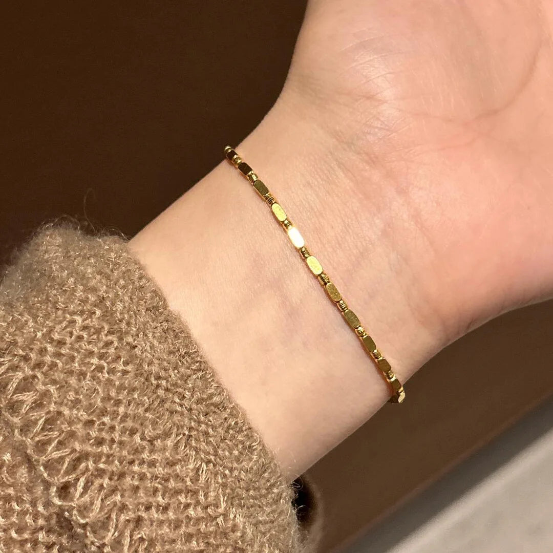 DRAVEN — Small Square Light Luxury Bracelet