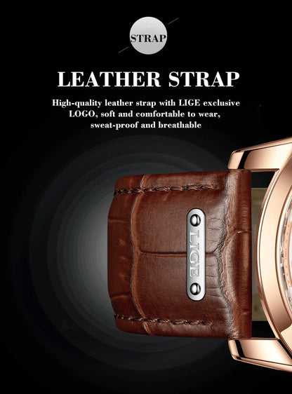 Defining Elegance – Men’s Business Quartz Watch with Luminous Waterproof Design – Elegant Men's Accessory | Accessorio Uomo Elegante