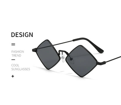 Diamond Frame Sunglasses – Elegant Men's Accessory | Accessorio Uomo Elegante
