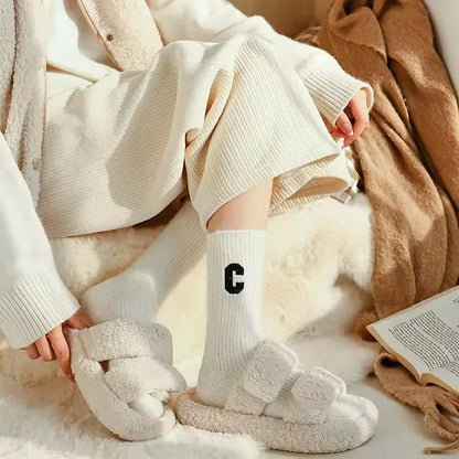 Luxury Cashmere Wool Socks – Women’s Warm Winter Style