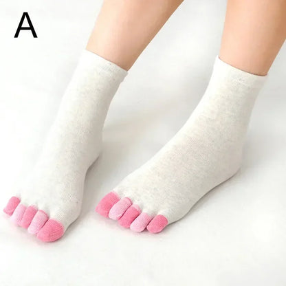 Five Toe Cotton Socks – Women’s Kawaii Casual Style – Elegant Men's Accessory | Accessorio Uomo Elegante