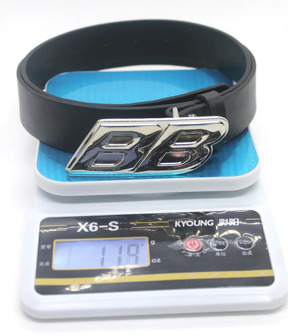 Y2K PU Leather Belt Men 2023 Designer B Buckle – Elegant Men's Accessory | Accessorio Uomo Elegante