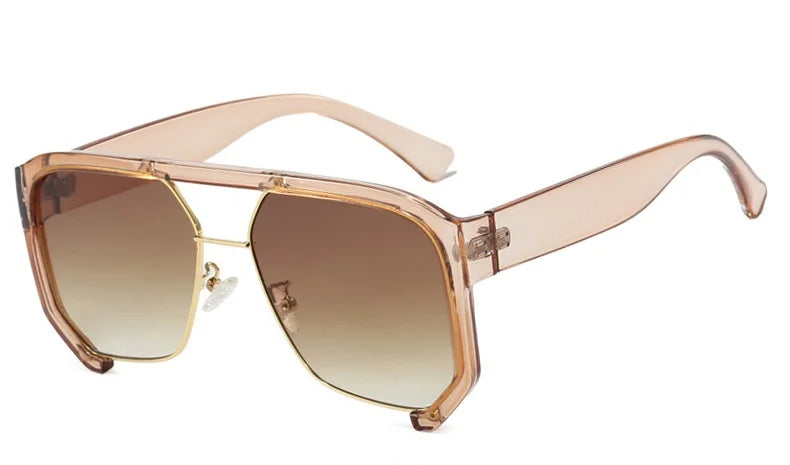 DRAVEN — Irregular Frame Sunglasses – Retro Luxury Shades