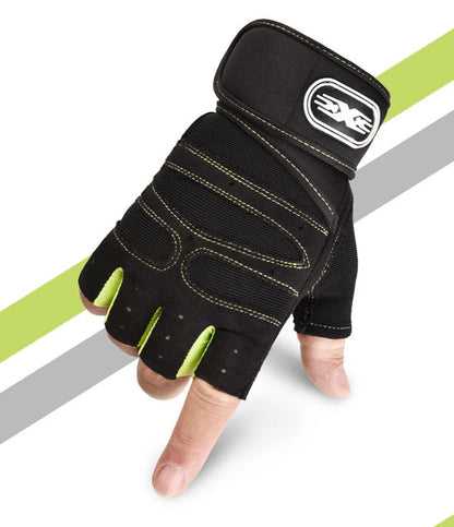 Half Finger Workout Gloves – Unisex Gym & Street Style