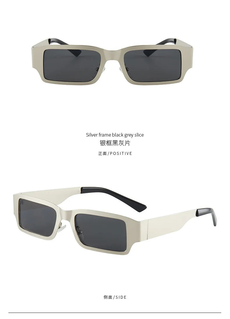 DRAVEN — Square Street Sunglasses – Minimalist Chic Shield