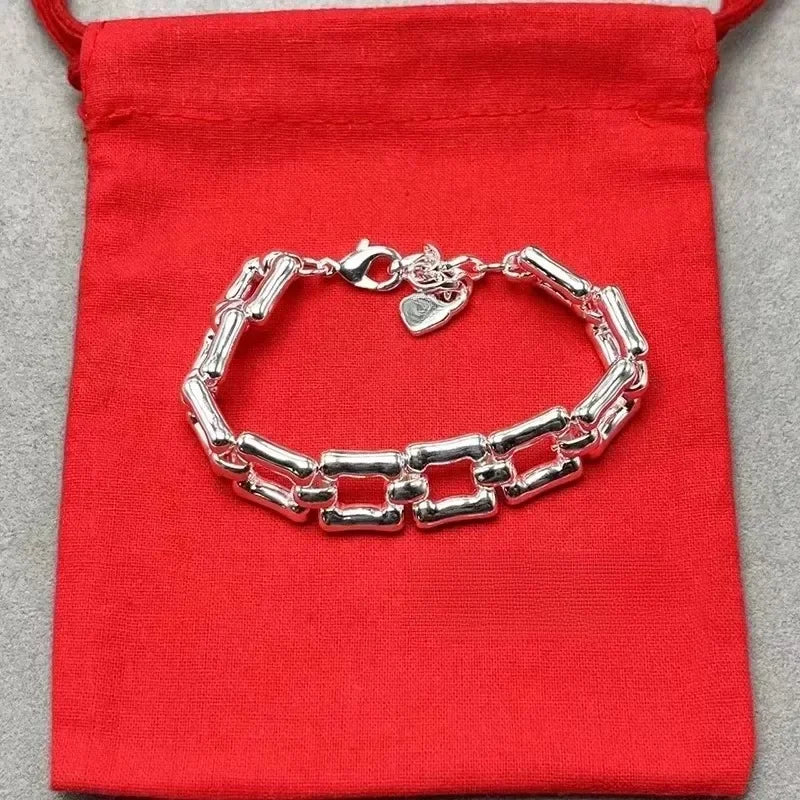 DRAVEN — Geometric Interlocking Rings Bracelet