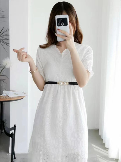 Double Pearl Buckle Belt Women Elegant Thin Design – Elegant Men's Accessory | Accessorio Uomo Elegante