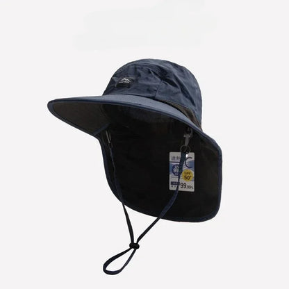 Wide Brim Waterproof Bucket Hat – Unisex Outdoor Protection
