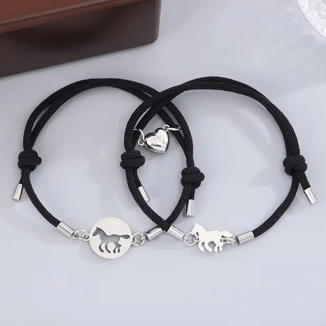 DRAVEN — Magnetic Couple Rope Bracelets