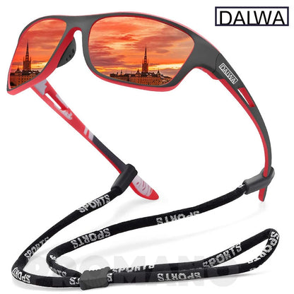 Dalwa Polarized Fishing Sunglasses – Men's UV400 Driving Shades – Elegant Men's Accessory | Accessorio Uomo Elegante