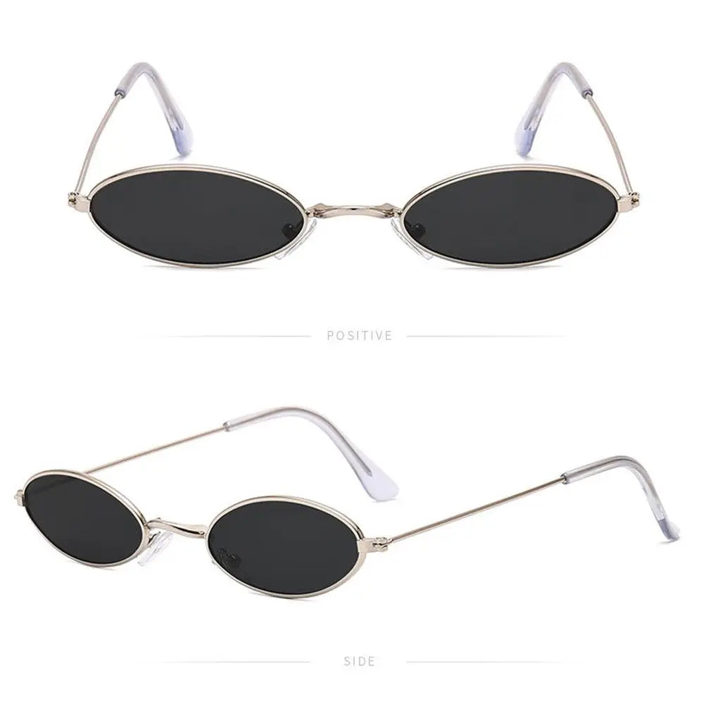 DRAVEN — Retro Small Oval Sunglasses – Vintage Design Shades