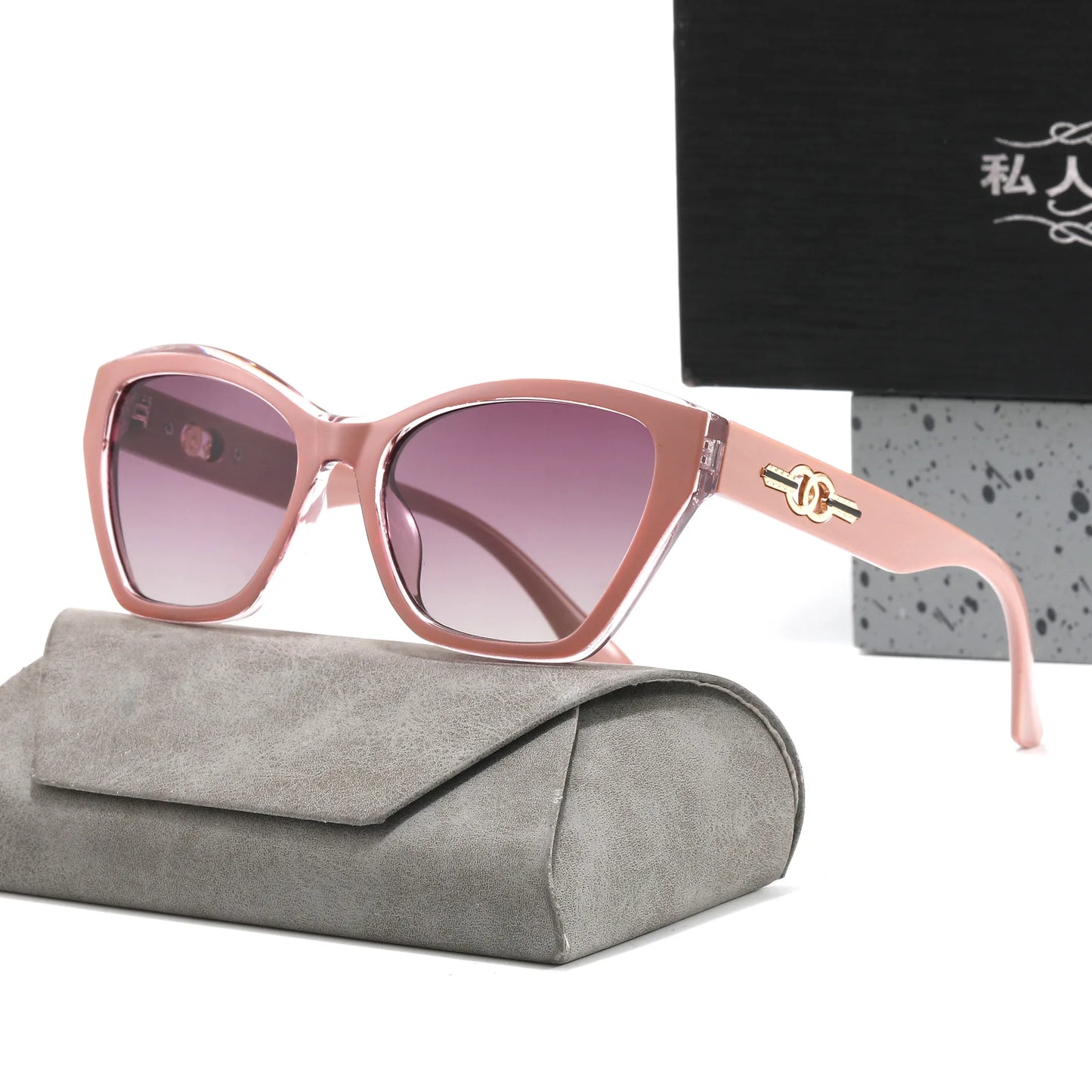 DRAVEN — Oversized Round Sunglasses – Retro Chic Style