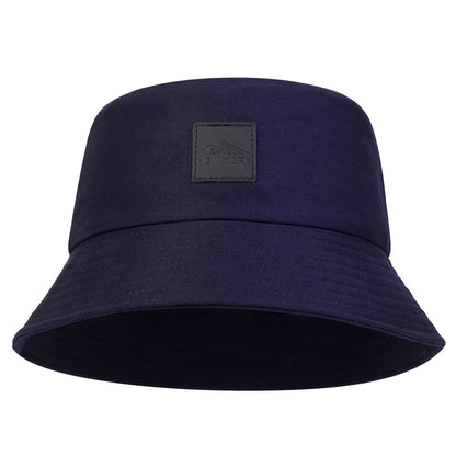 New York Leather Label Bucket Hat – Unisex Street Style