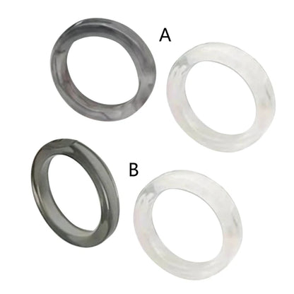 2PCS Colorful Resin Ring Set – Elegant Men's Accessory | Accessorio Uomo Elegante