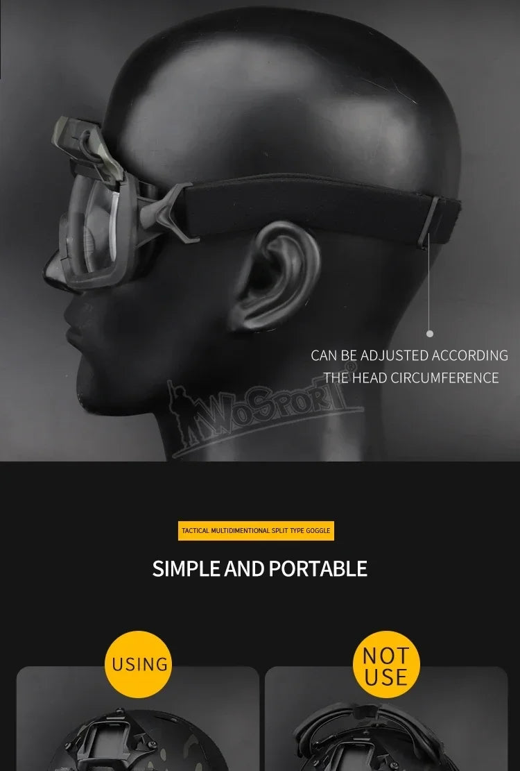 DRAVEN — Sport Tactical Sunglasses – Dual Mode Protection