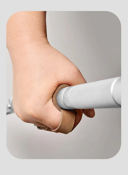 Leather Weightlifting Gloves – Unisex Gym Grip Style