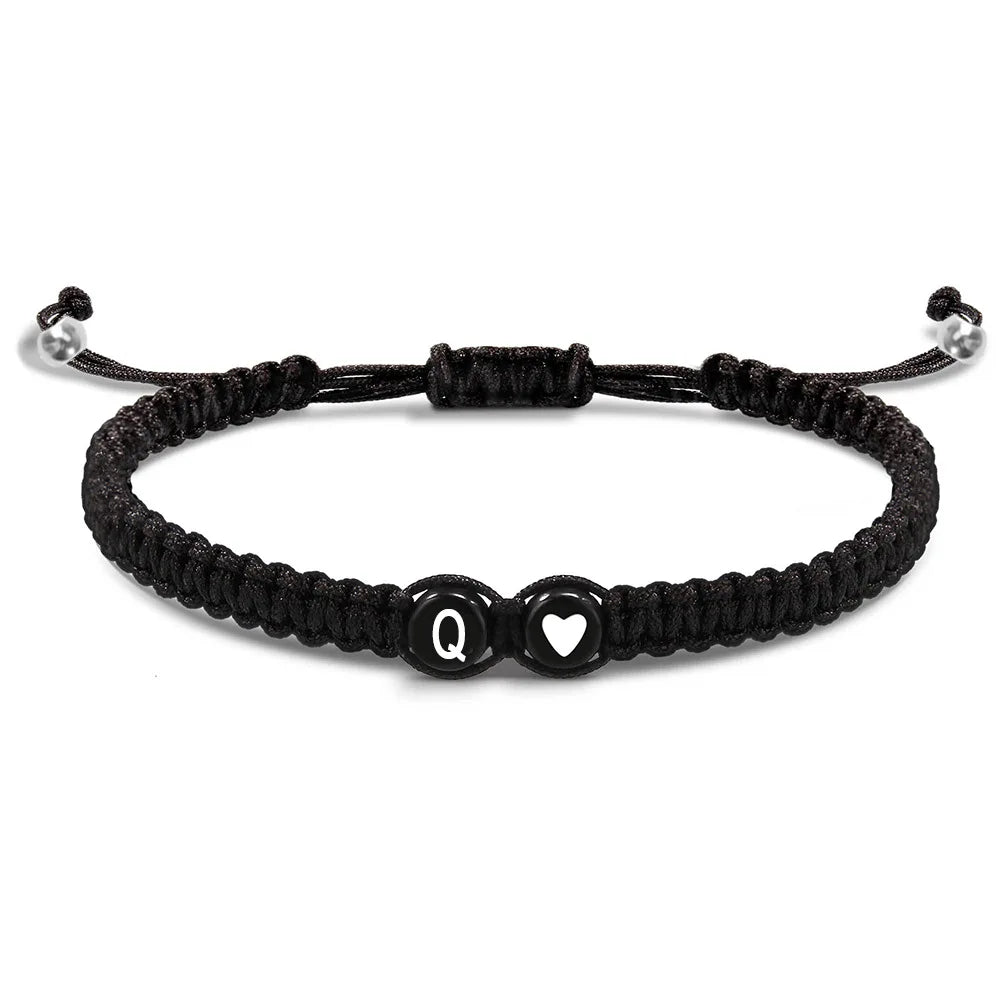 DRAVEN — A–Z Initial Braided Bracelet