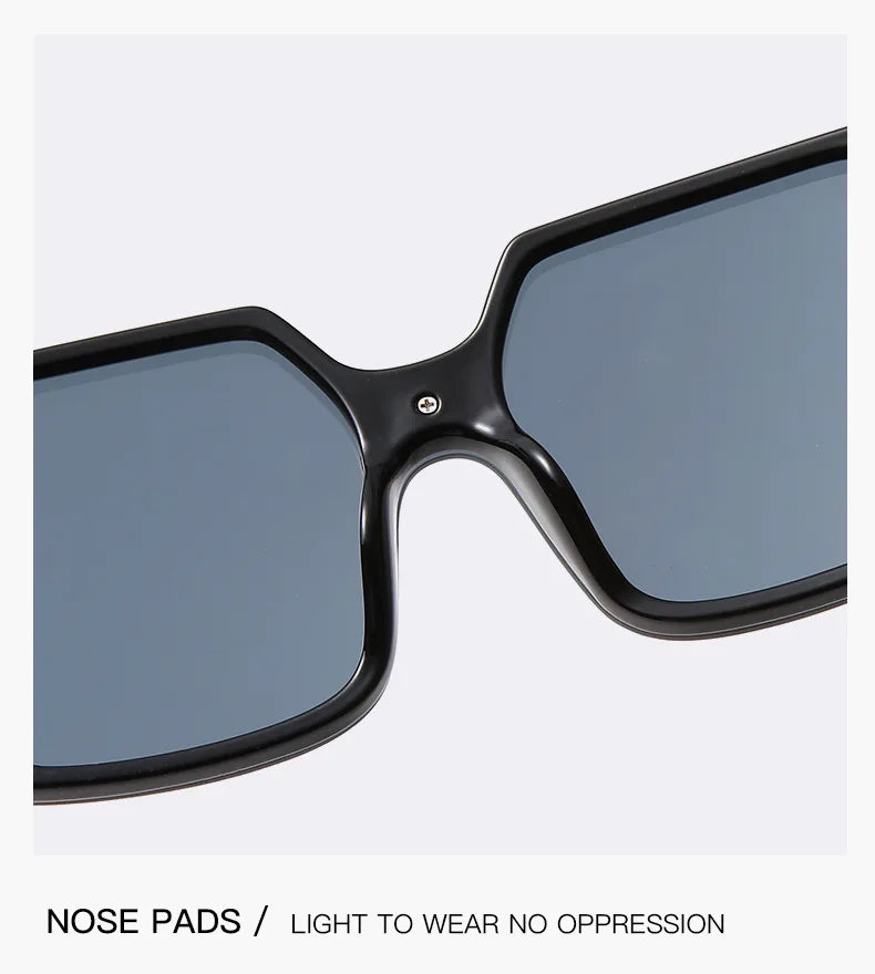 Luxury Square Sunglasses – Modern Glamour Design – Elegant Men's Accessory | Accessorio Uomo Elegante