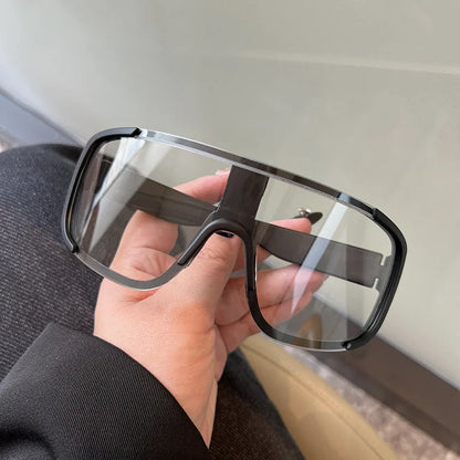 Cycling Shield Sunglasses – Retro Sport Style – Elegant Men's Accessory | Accessorio Uomo Elegante