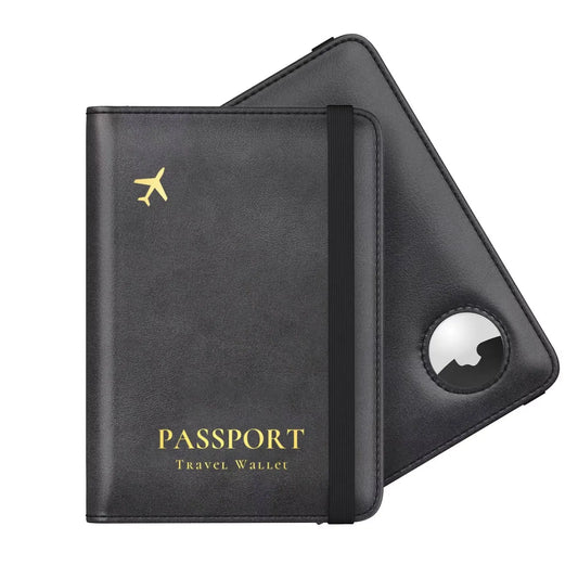 DRAVEN — Luxury Passport Holder Wallet with Airtag Slot Design — Wallets & Card Holders | DRAVEN