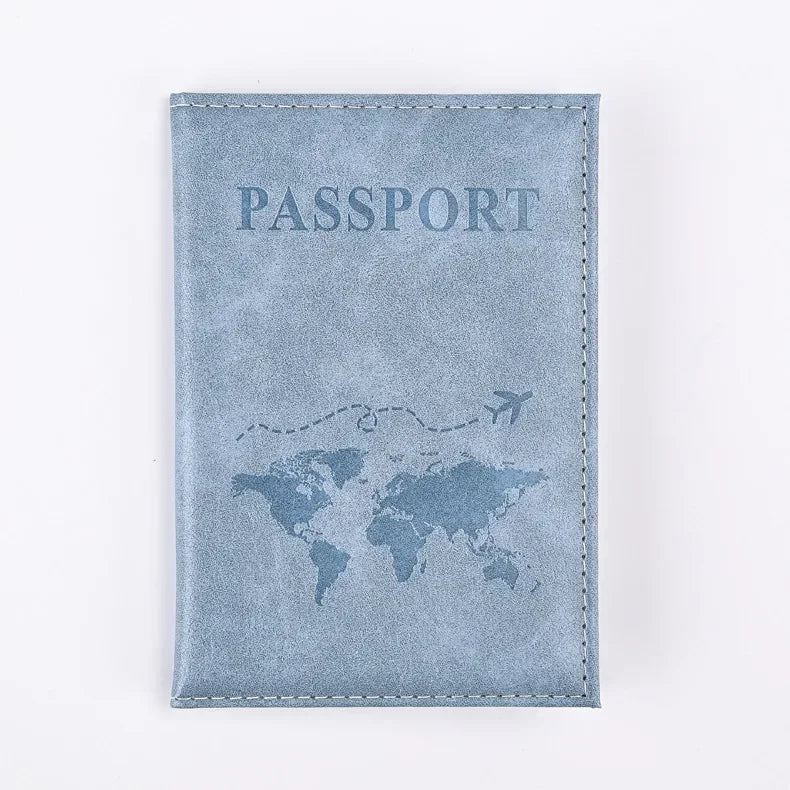 DRAVEN — PU Leather Passport Holder Travel Wallet Unisex Design
