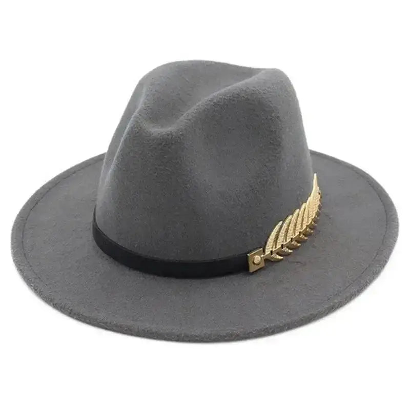 Elegant Wool Jazz Hat – Vintage British Style – Elegant Men's Accessory | Accessorio Uomo Elegante