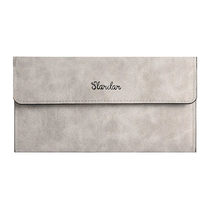 Long Wallet Unisex 2025 Buckle Thin Card Holder – Elegant Men's Accessory | Accessorio Uomo Elegante