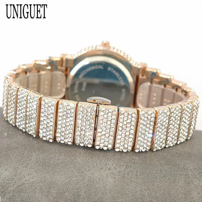 Arctic Blaze – Men’s Ice Steel Luxury Watch 2025 Edition – Elegant Men's Accessory | Accessorio Uomo Elegante