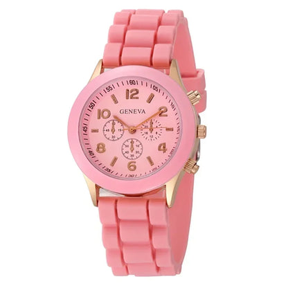 Modern Muse – 2025 Women’s Luxury Silicone Strap Watch – Elegant Men's Accessory | Accessorio Uomo Elegante