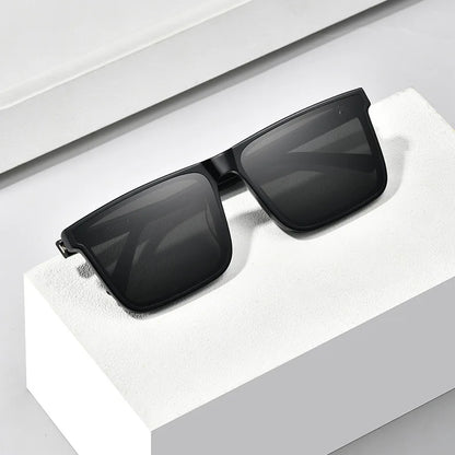 Fashion Square Sunglasses – Classic Vintage Design – Elegant Men's Accessory | Accessorio Uomo Elegante