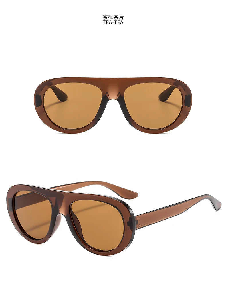 DRAVEN — Oversized Sunglasses – Designer Punk UV400 Eyewear