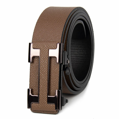 Luxury Leather Belt Men Classic Business Style – Elegant Men's Accessory | Accessorio Uomo Elegante