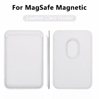 MagSafe Leather Wallet Case iPhone 17 16 15 14 Pro Max