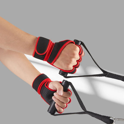 Weight Lifting Gloves – Full Palm Protection & Wrist Wraps