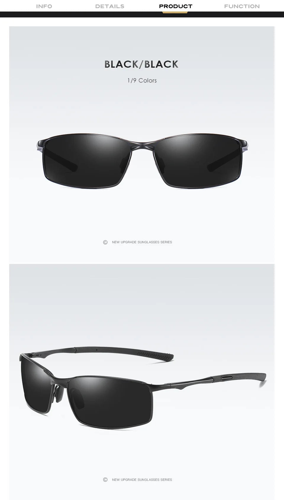 DRAVEN — Polarized Driving Sunglasses – Night Vision Cycling Shades