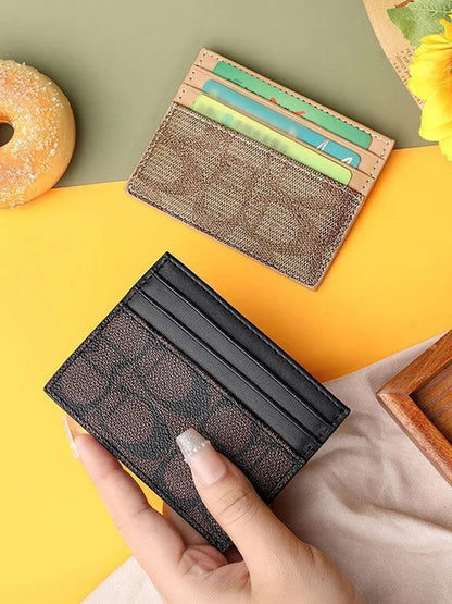 Luxury PU Leather Wallet Women Multifunction Card Holder – Elegant Men's Accessory | Accessorio Uomo Elegante