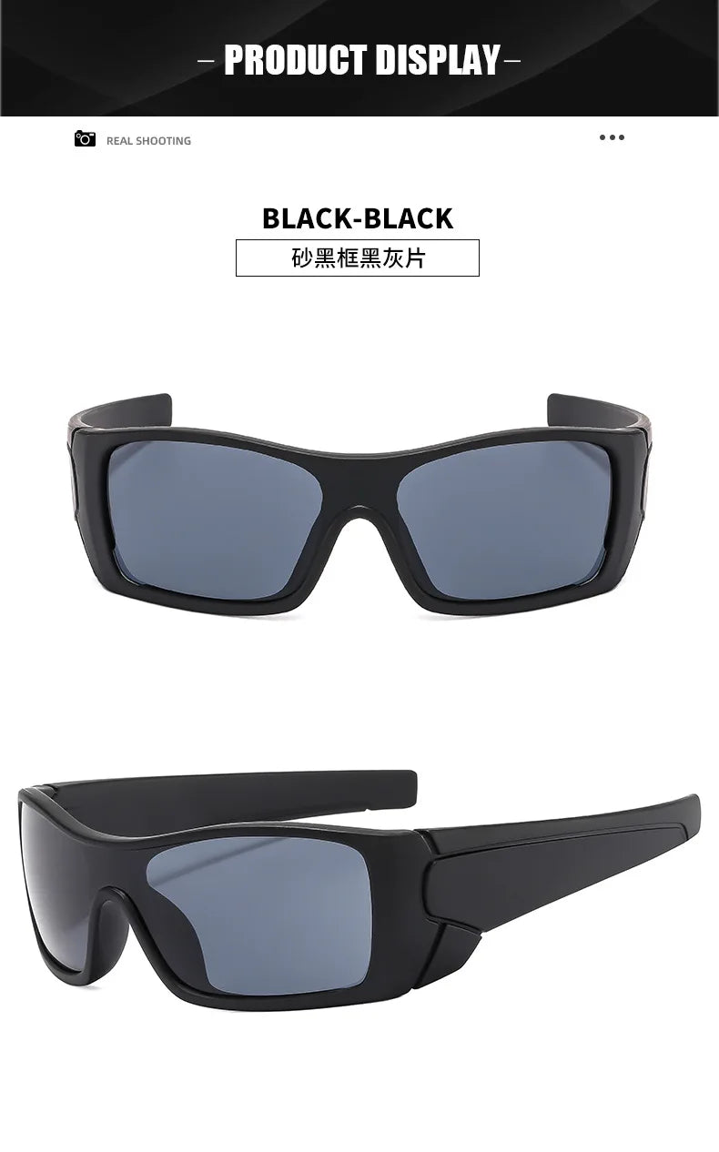 DRAVEN — Futuristic Sports Shield Sunglasses – Y2K Driving Style