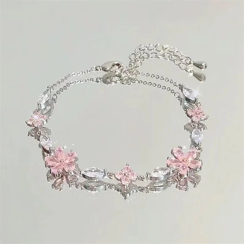 DRAVEN — Draven Crystal Blossom Bracelet
