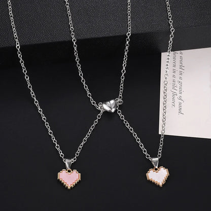 Magnetic Attraction Couple Necklace – Valentine’s Day Friendship Jewelry Set