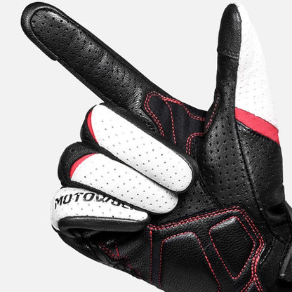 Motorcycle Leather Gloves – Windproof Riding Style