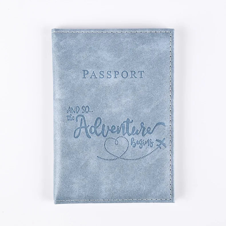 DRAVEN — PU Leather Passport Holder Travel Wallet Unisex Design