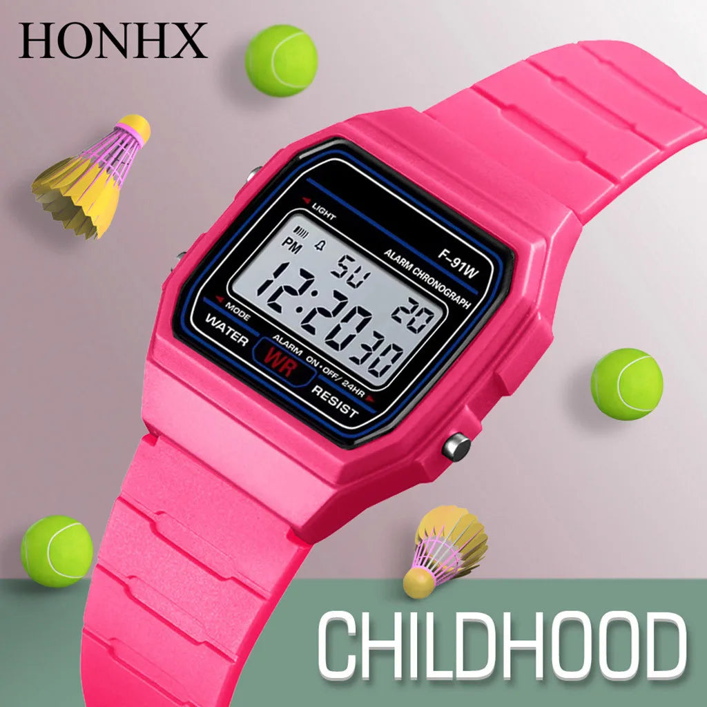 Unisex Digital Watch – Elegant Men's Accessory | Accessorio Uomo Elegante