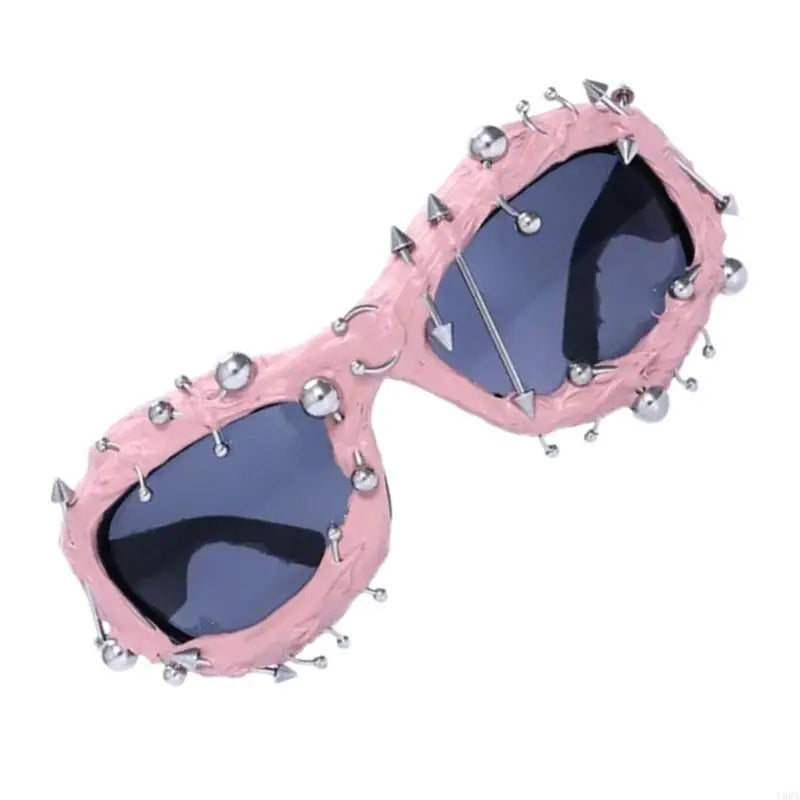 DRAVEN — Rivet Frame Sunglasses – Punk  Night Shades