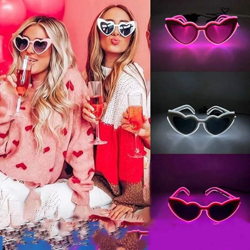 DRAVEN — Just Married LED Sunglasses – Wedding Celebration Style